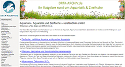 Desktop Screenshot of drta-archiv.de