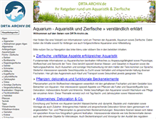 Tablet Screenshot of drta-archiv.de